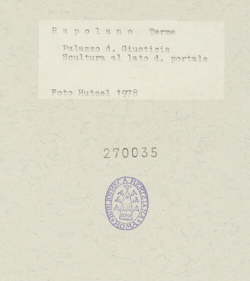 Rückseite von bh270035_recto