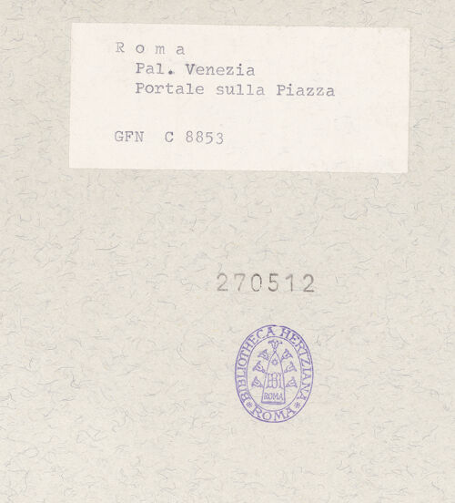 Rückseite von bh270512_recto