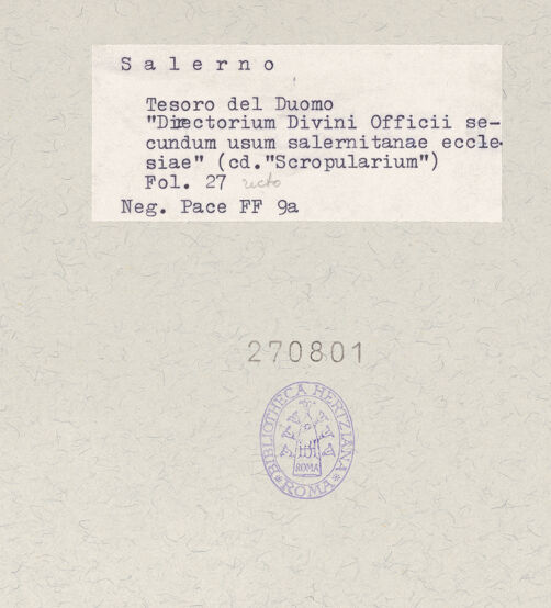 Rückseite von bh270801_recto