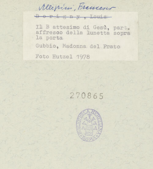 Rückseite von bh270865_recto