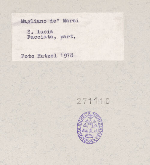 Rückseite von bh271110_recto