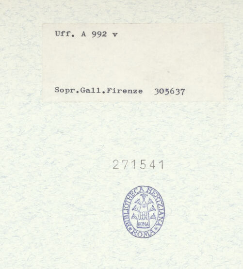 Rückseite von bh271541_recto