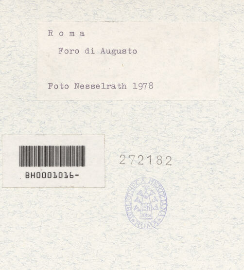 Rückseite von bh272182_recto