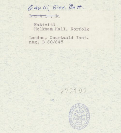 Rückseite von bh272192_recto