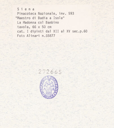 Rückseite von bh272665_recto