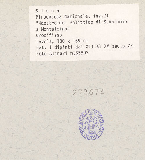 Rückseite von bh272674_recto