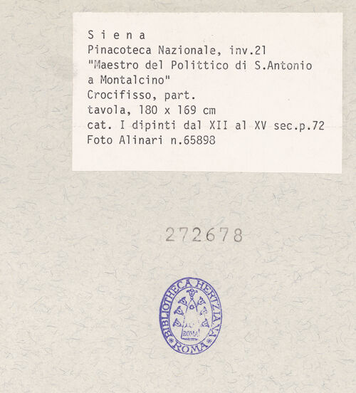 Rückseite von bh272678_recto