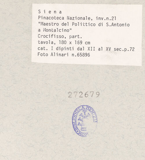 Rückseite von bh272679_recto