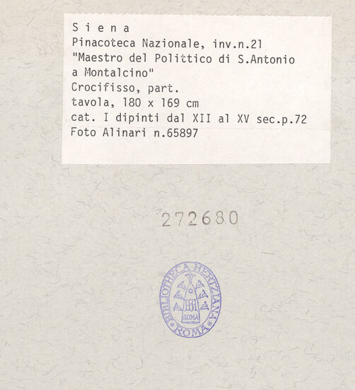 Rückseite von bh272680_recto