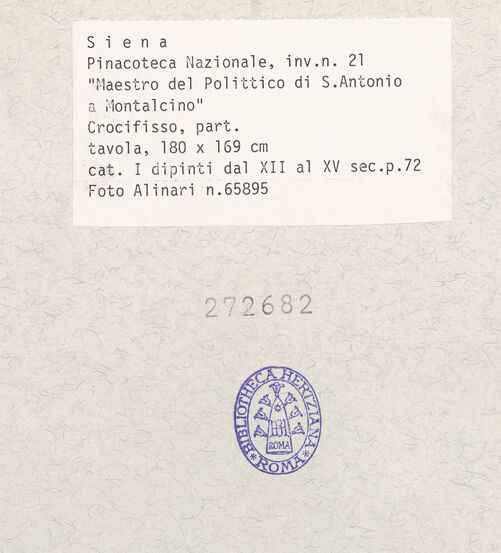 Rückseite von bh272682_recto