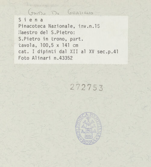 Rückseite von bh272753_recto