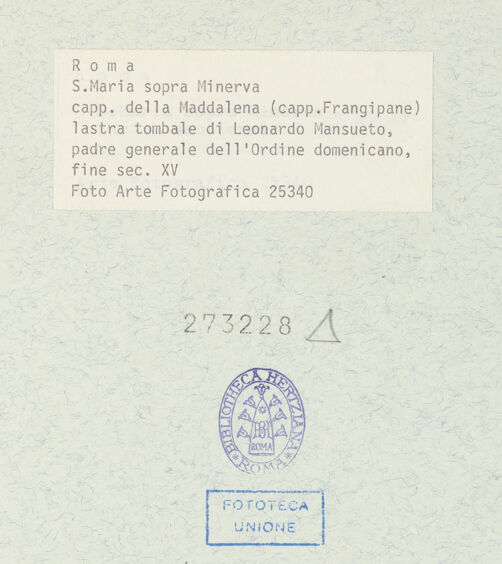 Rückseite von bh273228_recto