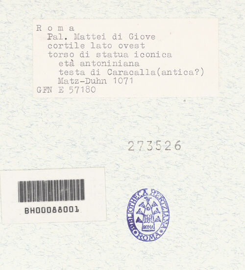 Rückseite von bh273526_recto