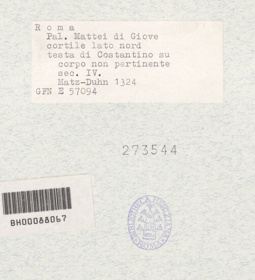 Rückseite von bh273544_recto