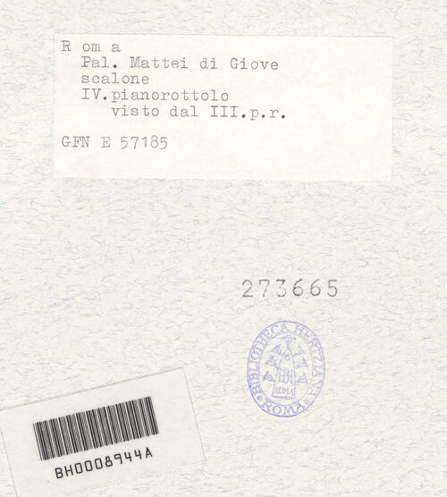 Rückseite von bh273665_recto