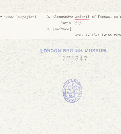 Rückseite von bh274347_recto