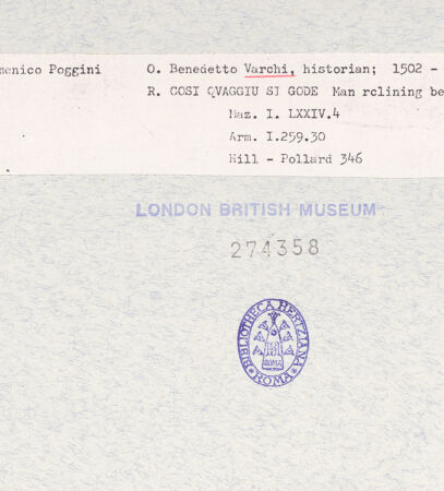 Rückseite von bh274358_recto