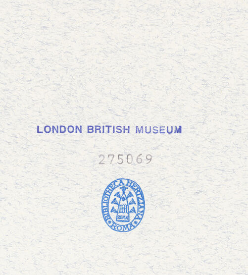 Rückseite von bh275069_recto