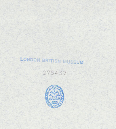 Rückseite von bh275437_recto