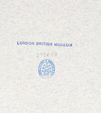 Rückseite von bh275699_recto