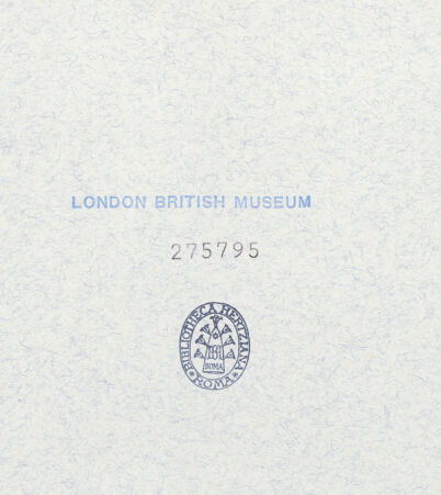 Rückseite von bh275795_recto