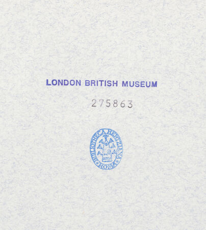 Rückseite von bh275863_recto