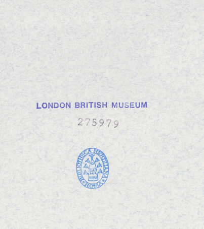 Rückseite von bh275979_recto