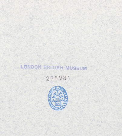 Rückseite von bh275981_recto