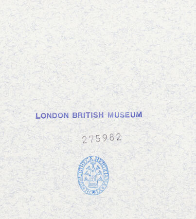 Rückseite von bh275982_recto