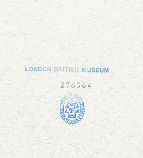 Rückseite von bh276064_recto