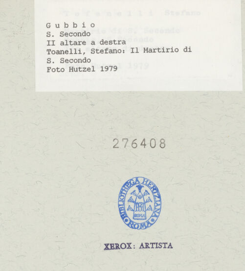 Rückseite von bh276408_recto