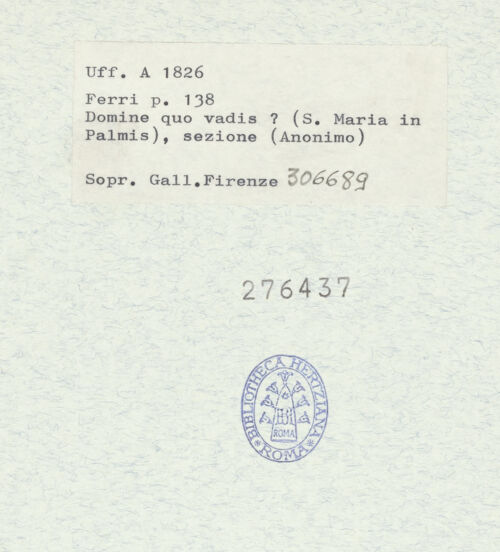 Rückseite von bh276437_recto