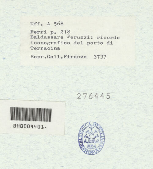 Rückseite von bh276445_recto