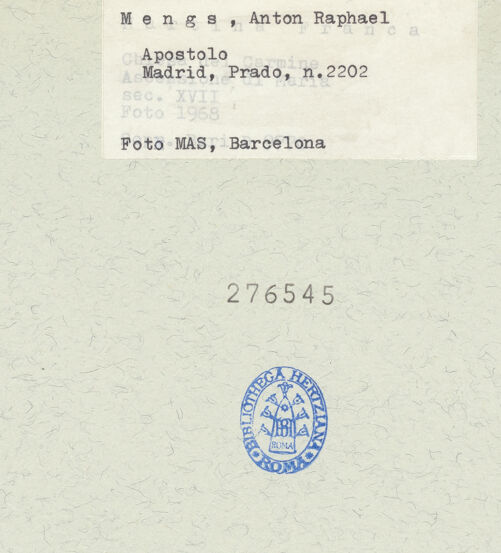 Rückseite von bh276545_recto