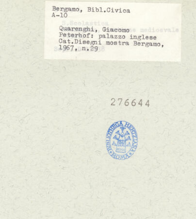 Rückseite von bh276644_recto