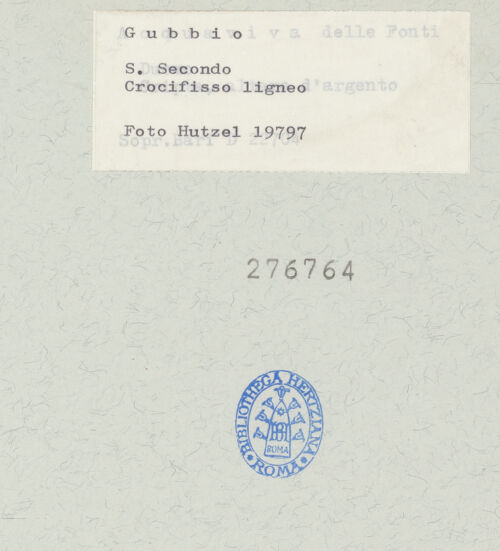 Rückseite von bh276764_recto