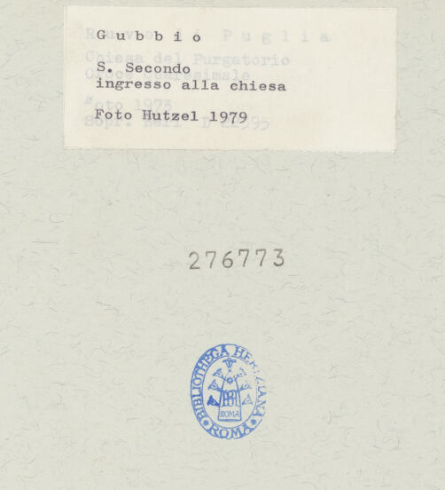 Rückseite von bh276773_recto