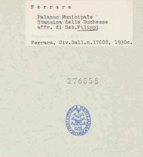 Rückseite von bh276855_recto