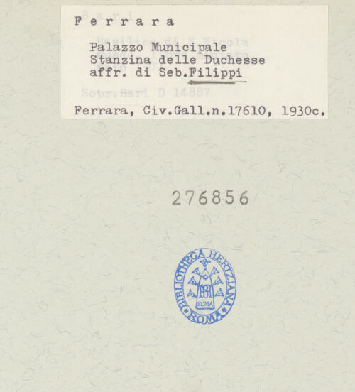 Rückseite von bh276856_recto