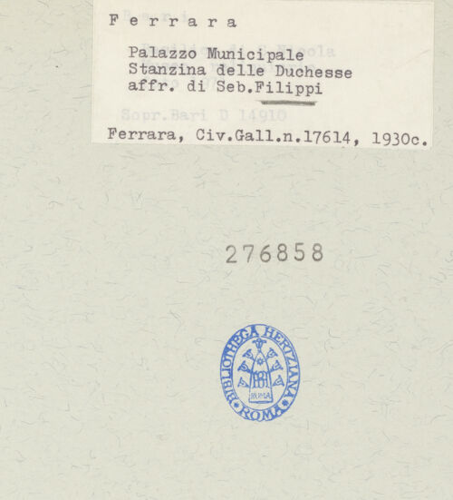 Rückseite von bh276858_recto