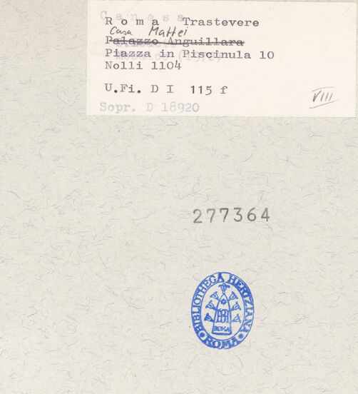 Rückseite von bh277364_recto