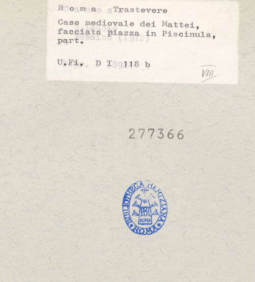 Rückseite von bh277366_recto