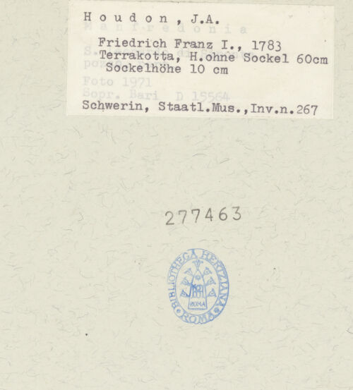 Rückseite von bh277463_recto