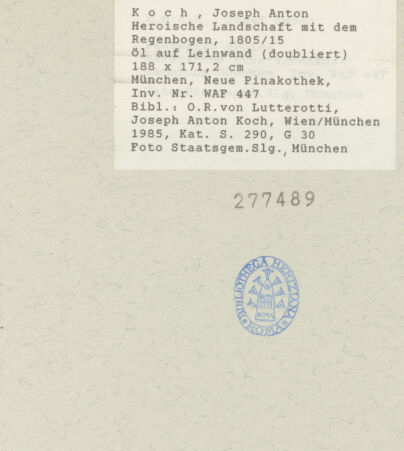 Rückseite von bh277489_recto