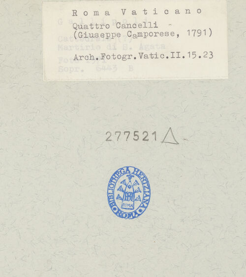 Rückseite von bh277521_recto