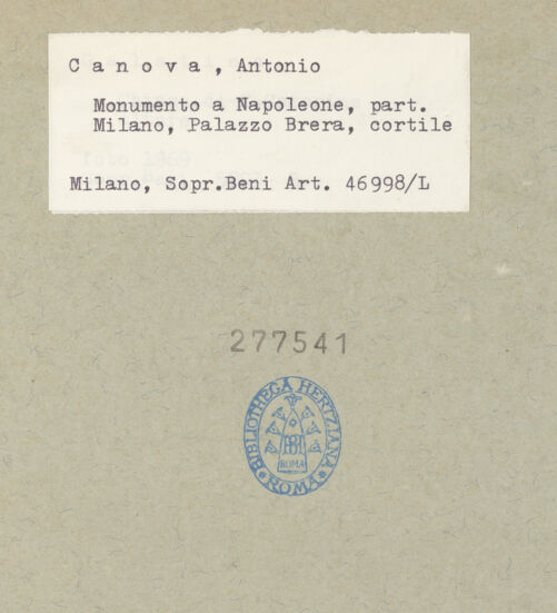 Rückseite von Sopr. BAS MI [https://www.deutsche-digitale-bibliothek.de/content/lizenzen/rv-ez/] Napoleon I. als Mars - Profil, bh277541_recto. Foto.