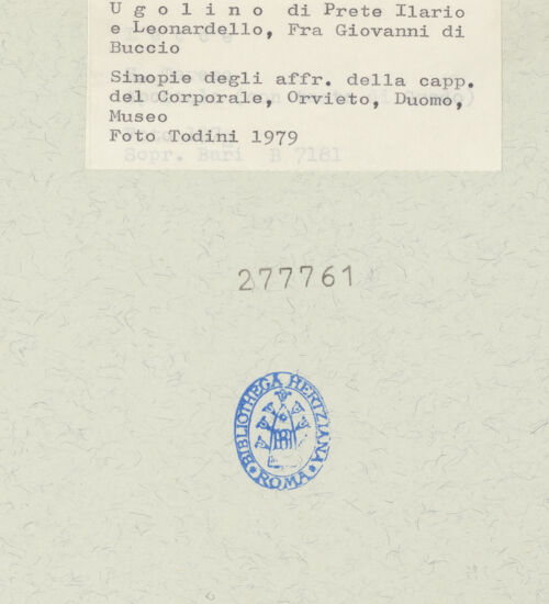 Rückseite von bh277761_recto