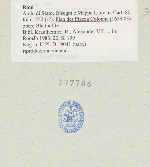 Rückseite von bh277786_recto