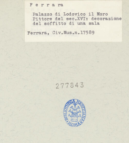 Rückseite von bh277843_recto