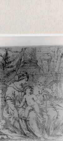 Rückseite von  [http://creativecommons.org/publicdomain/mark/1.0/] Heilige Familie - , bh279094. Foto.